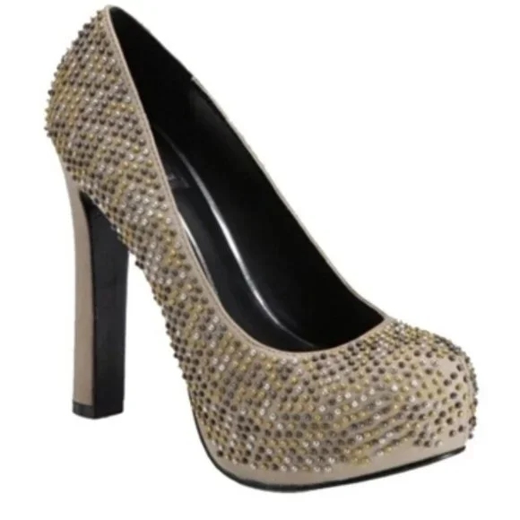 Dolce Vita Brenna Studded Platform Pumps SZ 6.5 - Picture 1 of 7